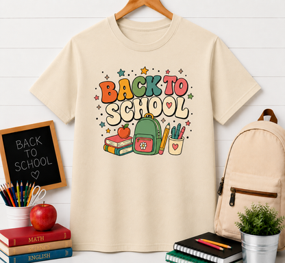 Back to School Backpack T-Shirt