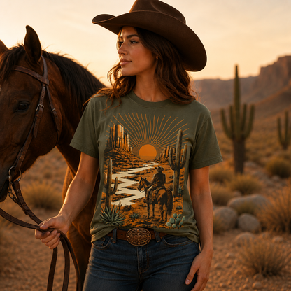 Western Desert Highway T-Shirt
