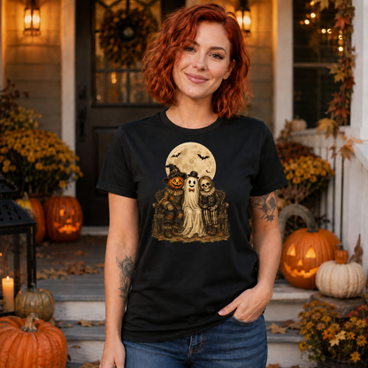 Moonlit Halloween Friends Tee