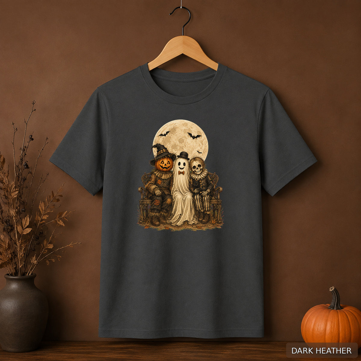 Moonlit Halloween Friends Tee
