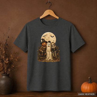 Moonlit Halloween Friends Tee