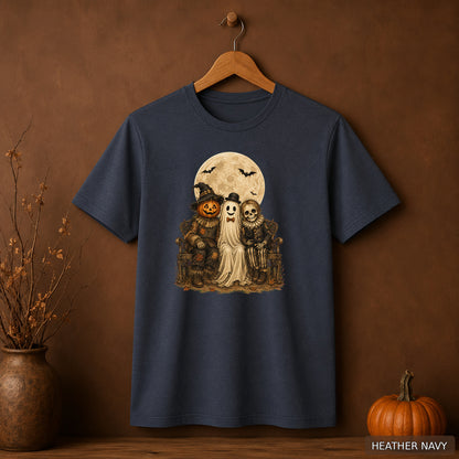 Moonlit Halloween Friends Tee
