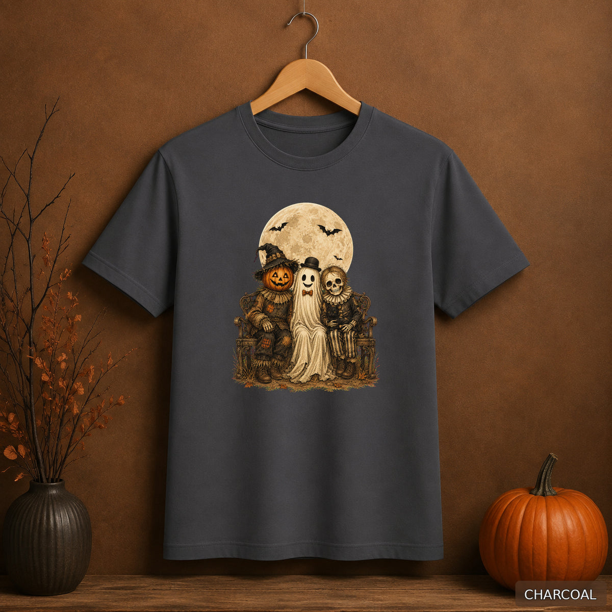 Moonlit Halloween Friends Tee