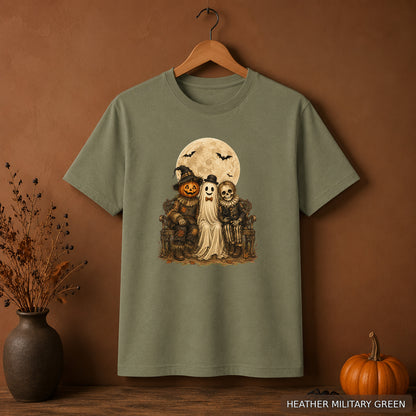 Moonlit Halloween Friends Tee