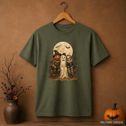 Moonlit Halloween Friends Tee