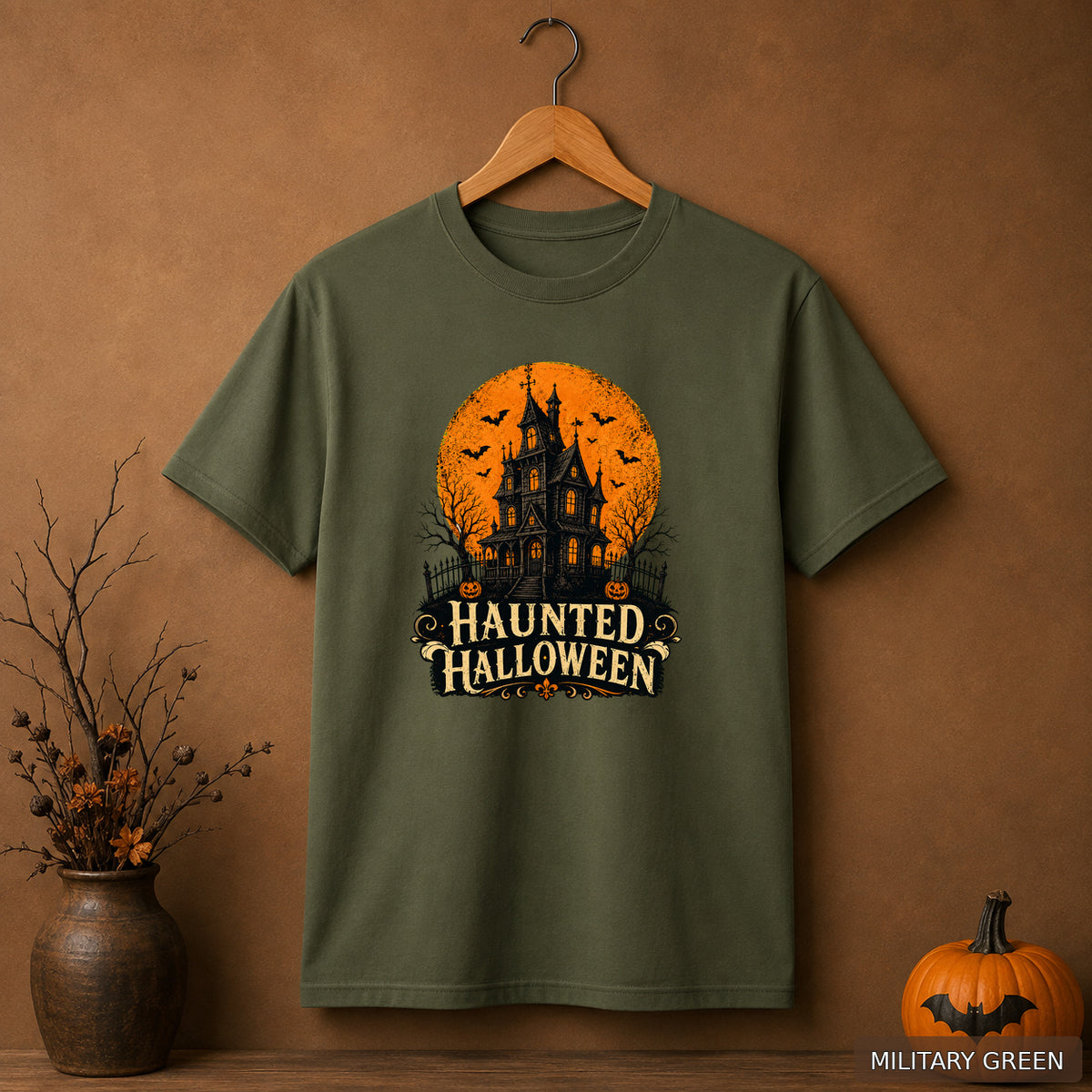 Haunted Halloween Manor Tee