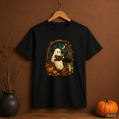 Moonlit Ghost Reading Nook Tee