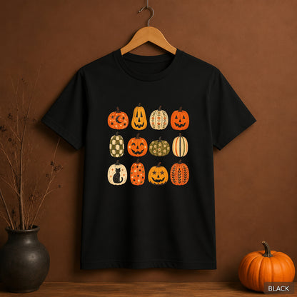 Retro Folk Pumpkin Collection Tee
