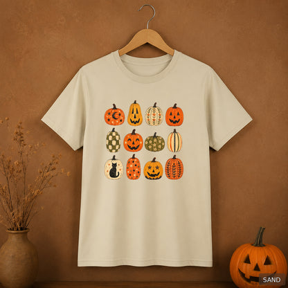 Retro Folk Pumpkin Collection Tee
