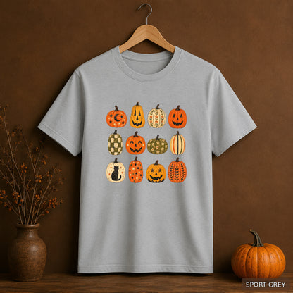 Retro Folk Pumpkin Collection Tee