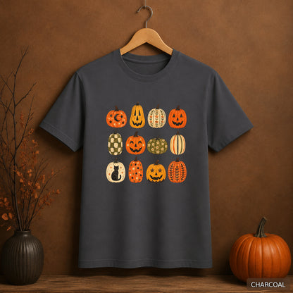 Retro Folk Pumpkin Collection Tee