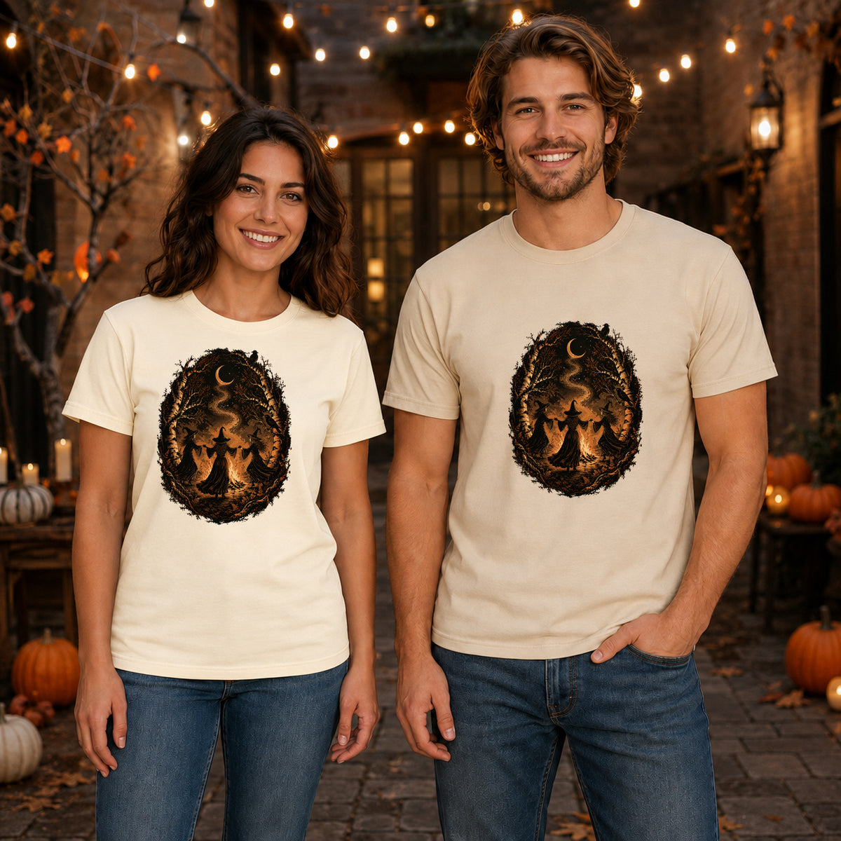 Moonlit Forest Coven Tee