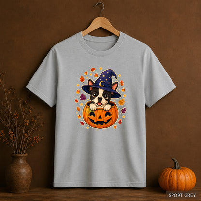 Witchy Pumpkin Puppy Tee