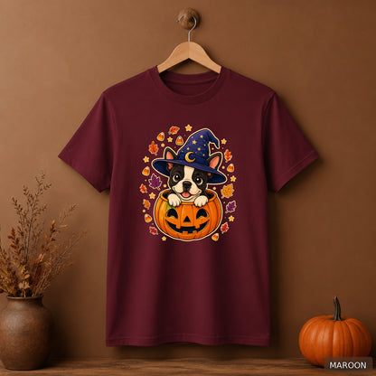 Witchy Pumpkin Puppy Tee