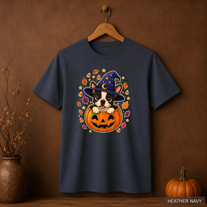 Witchy Pumpkin Puppy Tee