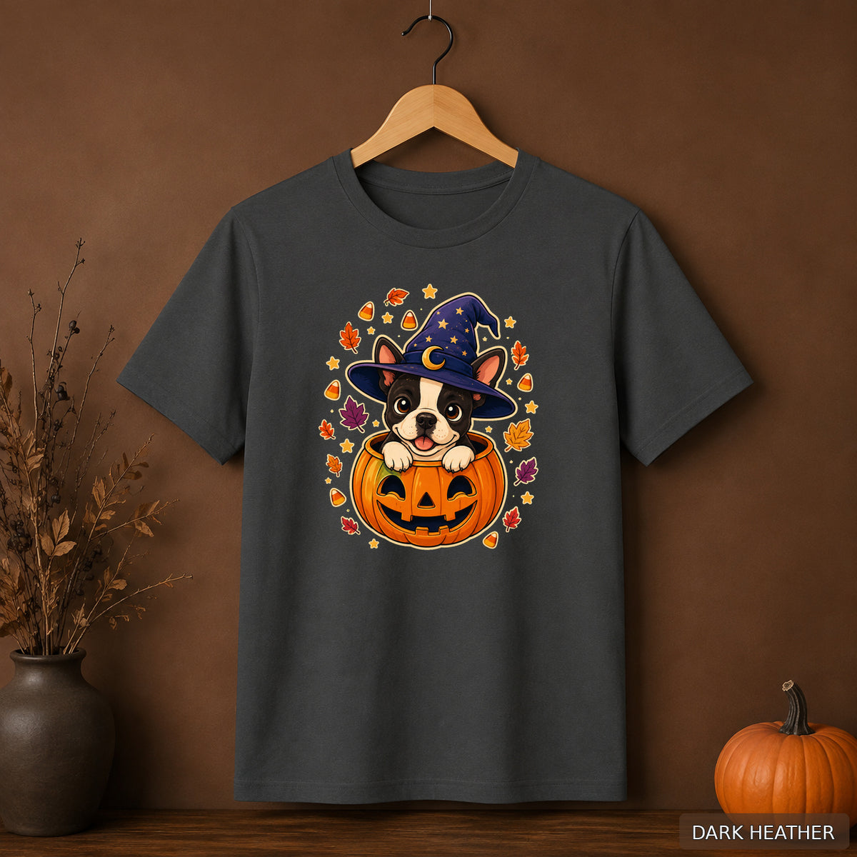 Witchy Pumpkin Puppy Tee
