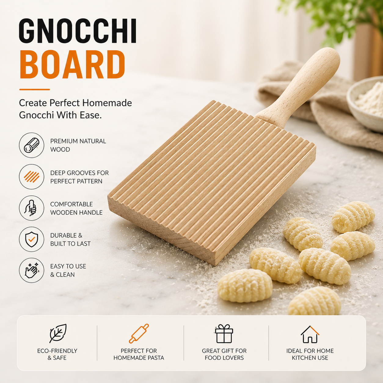 Handmade Gnocchi & Pasta Board