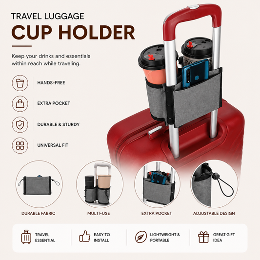 Travel Cup Holder Bag