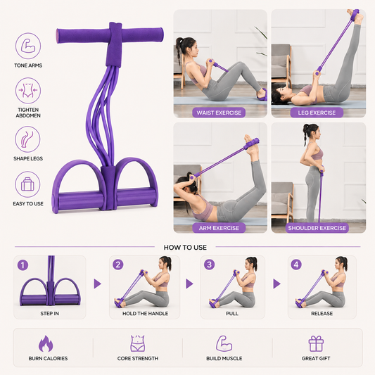 Elastic Pedal Resistance Bands